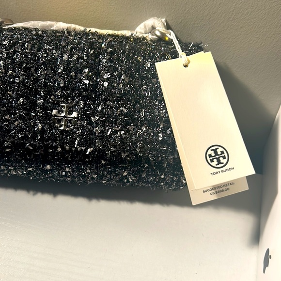 Tory Burch MINI KIRA TWEED FLAP BAG - Picture 4 of 7